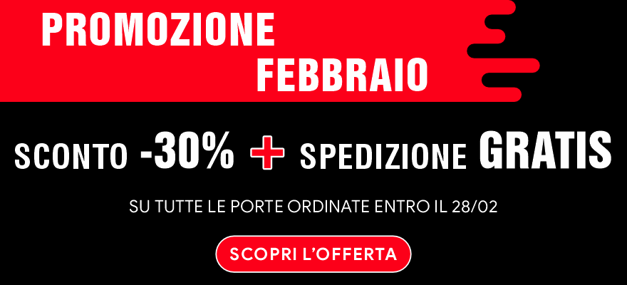Promozione porte legno massello