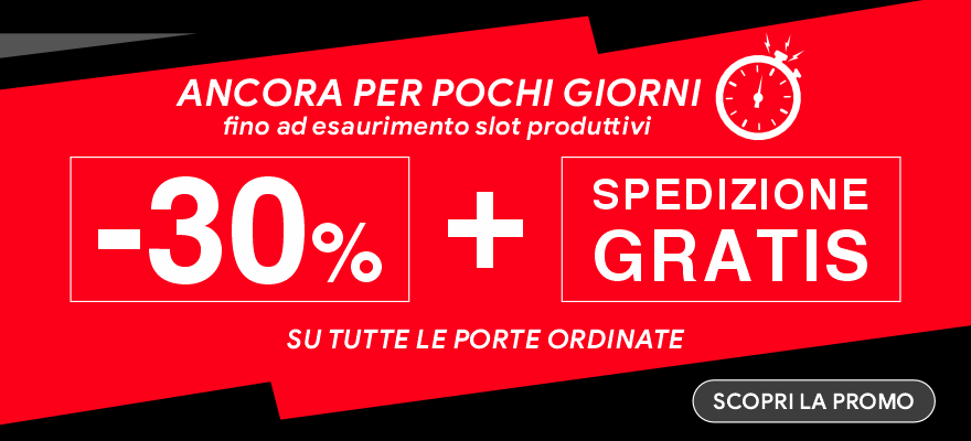 Offerta porte su misura in legno massello