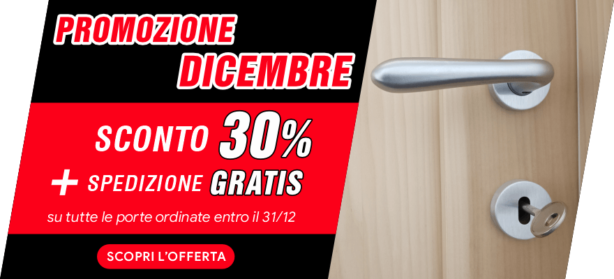 Promozione porte legno su misura