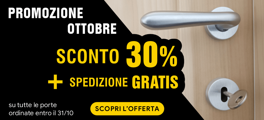 Promozione Porte Legno Massello