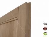 Porta per Interni in legno massello di Rovere - Dettaglio Superiore