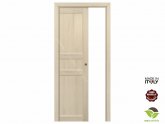 Porta per Interni in legno massello di Toulipier scorrevole interno muro - Mod. Apollo