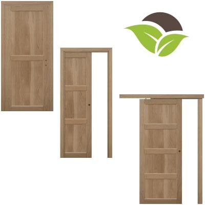 Porte legno massello Rovere